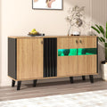 Sideboard verbindet 3 Tueren und Glastueren