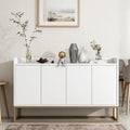 Sideboard mit den Massen 120 x 30 x 80 cm in Weiss