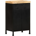 2 Tueren an dem Sideboard aus Mangoholz