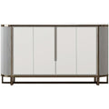 Das Sideboard nimmt mit 150 x 40 x 90 cm Gestalt an