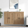 Eine Wandmontage praegt das Sideboard
