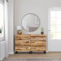 Das Sideboard misst 60 x 33 x 75 cm