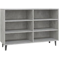 Ein Metallgestell an dem Sideboard mit den Massen 103.5 x 35 x 70 cm