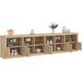 Das Sideboard misst 283 x 37 x 67 cm