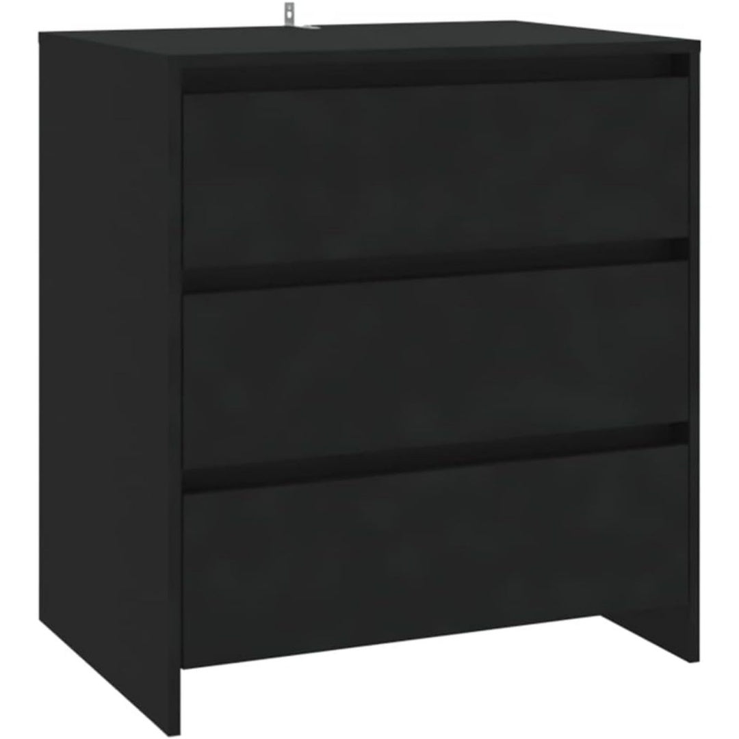 Sideboard mit den Massen 70 x 41 x 75 cm in Schwarz