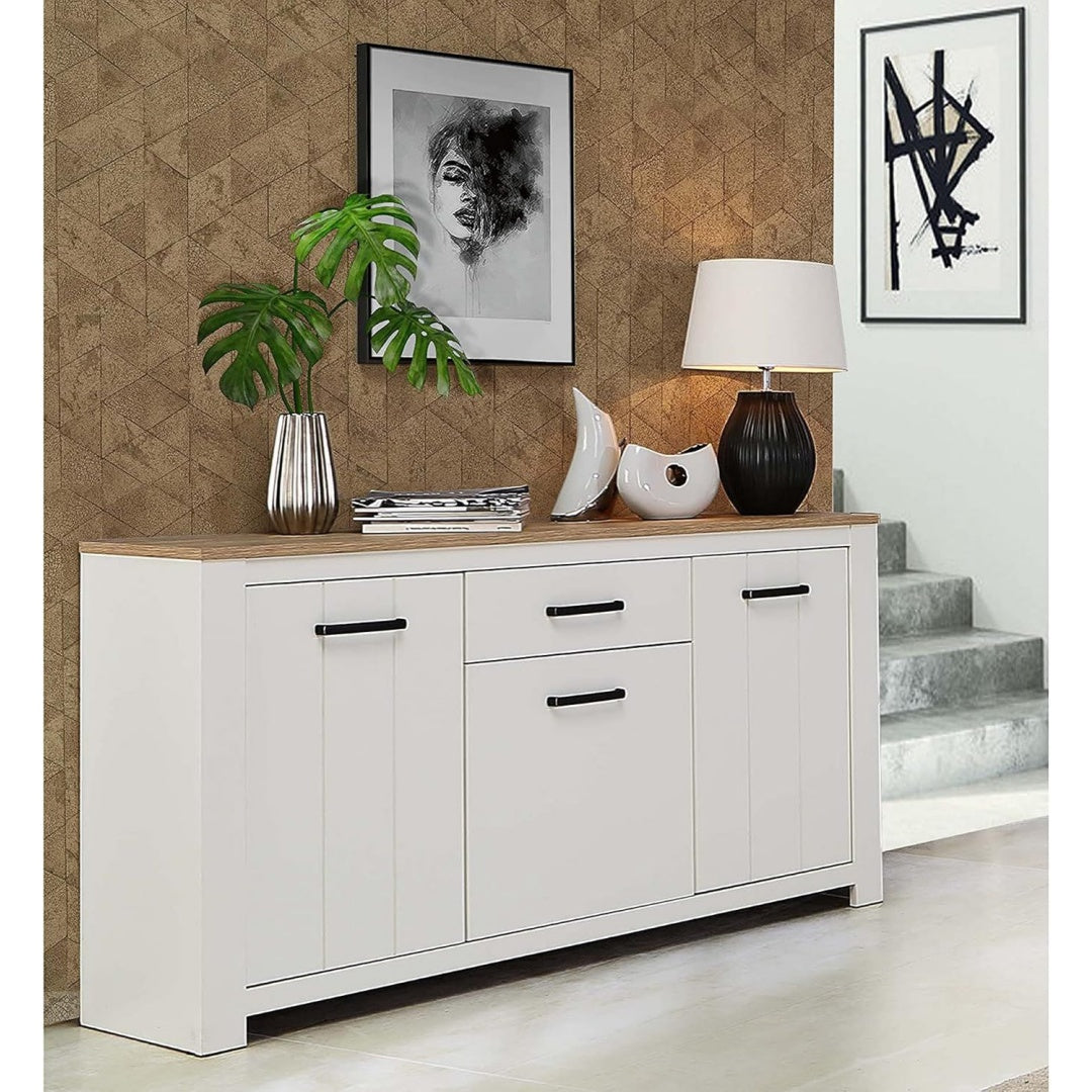 Sideboard mit Schubladen, geschlossenem Stauraum und Hoehenverstellung